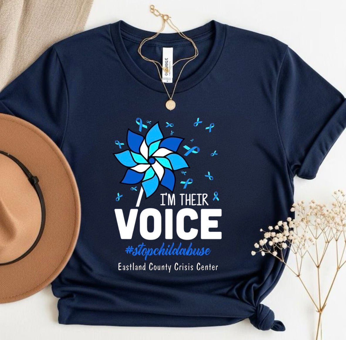 Child Abuse Awareness Month Tshirt 

Option 1