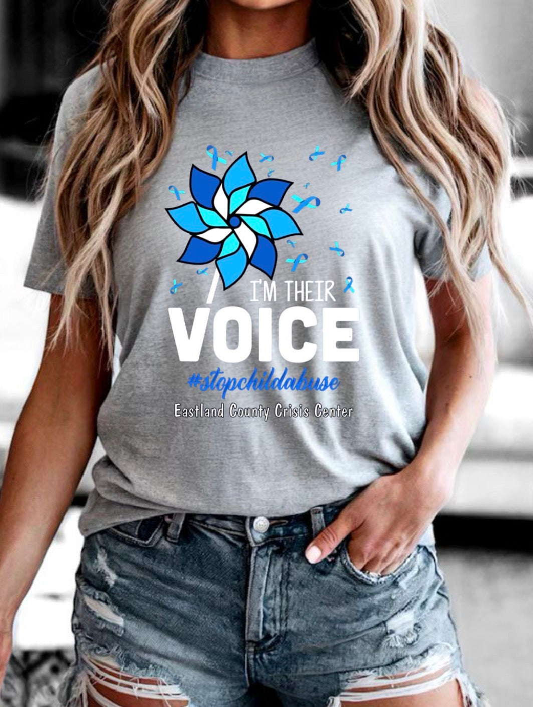 Child Abuse Awareness Month Tshirt 

Option 1