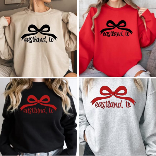 Eastland Bow Sweatshirt